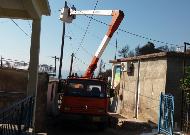 Χώρα Γορτυνίας | Επανήλθε το ρεύμα στα περισσότερα σπίτια