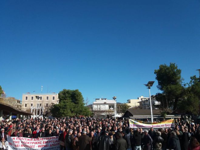 «Ανταρσία στο Μοριά»: «Το ξεπούλημα της ΔΕΗ θα φέρει ακριβότερο ρεύμα για το λαό»