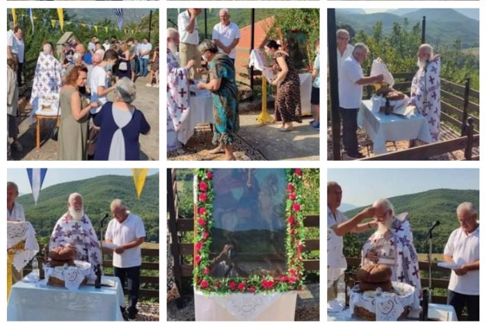 Μελισσόπετρα Γορτυνίας | Περιφορά εικόνας και τιμή στον πατέρα Απόστολο (εικόνες)