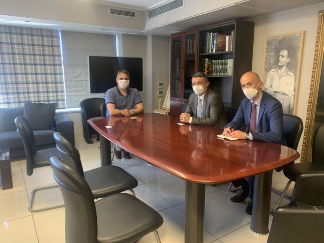 &Mu;&epsilon; &tau;&omicron;&nu; &Delta;ή&mu;&alpha;&rho;&chi;&omicron; &Tau;&rho;ί&pi;&omicron;&lambda;&eta;&sigmaf; &sigma;&upsilon;&nu;&alpha;&nu;&tau;ή&theta;&eta;&kappa;&epsilon; &omicron; &Pi;&rho;έ&sigma;&beta;&eta;&sigmaf; &tau;&omicron;&upsilon; &Alpha;&zeta;&epsilon;&rho;&mu;&pi;&alpha;ϊ&tau;&zeta;ά&nu; &kappa;. Anar Huseynov