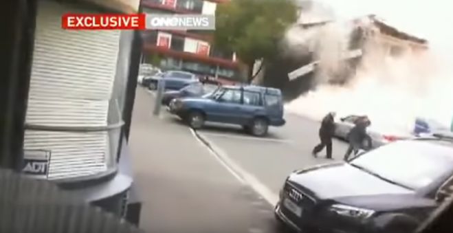 Video καταγράφει τον μεγάλο σεισμό στην Νέα Ζηλανδία - Σείστηκε η γη (vd)