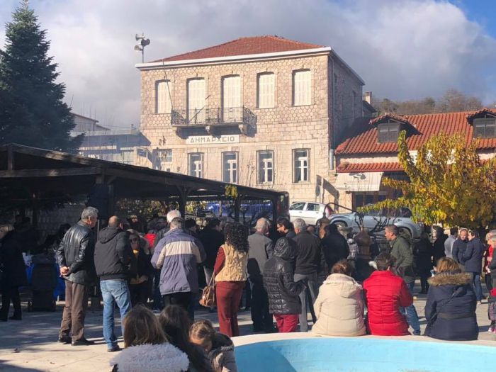 Γιορτή με τσίπουρα στο Λεβίδι! (εικόνες)