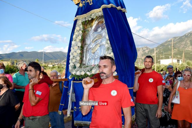 Την Eικόνα της Παναγίας Δημιοβίτισσας υποδέχθηκε η Καλαμάτα – Θα παραμείνει 10 ημέρες