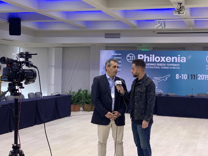 Κώστας Τζιούμης από την έκθεση Philoxenia: "Ο Δήμος Τρίπολης έχει ξεχωριστή θέση!" (εικόνες - βίντεο)