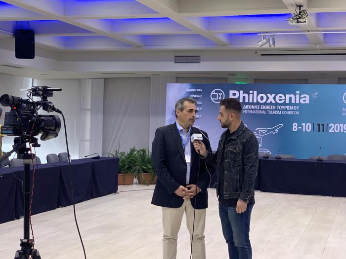 Κώστας Τζιούμης από την έκθεση Philoxenia: &quot;Ο Δήμος Τρίπολης έχει ξεχωριστή θέση!&quot; (εικόνες - βίντεο)