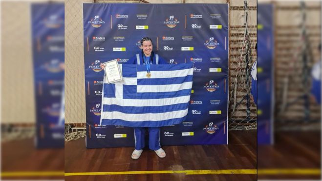 Πανευρωπαϊκό Πρωτάθλημα Παγκρατίου Αθλήματος | Χρυσό μετάλλιο η Καζά από τη Γορτυνία!