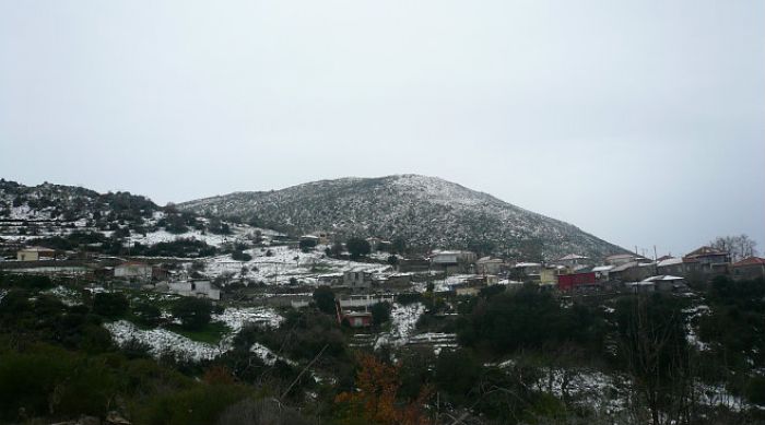 Λευκό πέπλο σκέπασε τα Μαλλωτά Αρκαδίας!