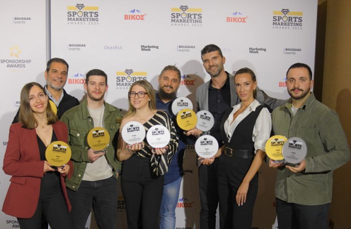 Διακρίθηκε με 11 βραβεία στα Sports Marketing Awards ο ΟΠΑΠ | Απέσπασε 5 χρυσά και 6 ασημένια βραβεία για αθλητικά προγράμματα και δράσεις που υλοποίησε την περασμένη χρονιά