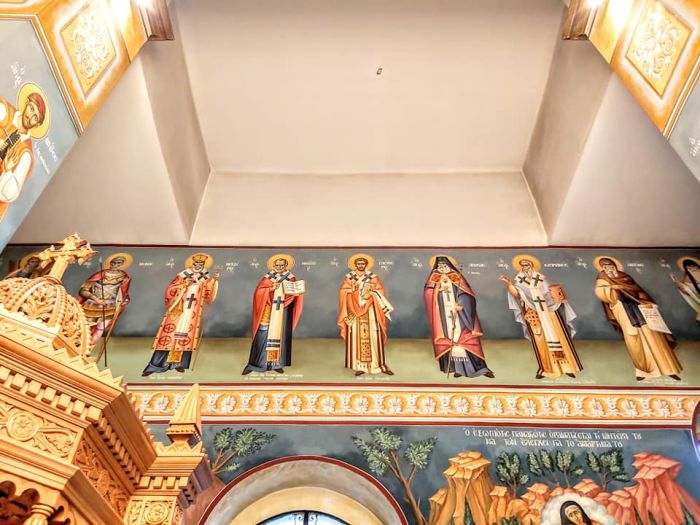 Τρίπολη | Συνεχίζεται η αγιογράφηση του Ναού Νεομάρτυρα Παύλου (εικόνες)