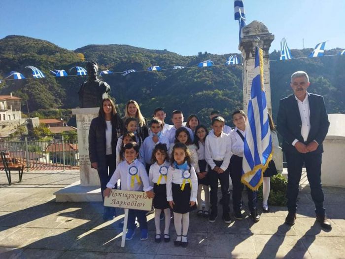 Οι υπέροχοι μικροί μαθητές των Λαγκαδίων τίμησαν την 28η Οκτωβρίου (εικόνες)