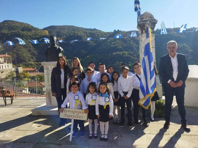 Οι υπέροχοι μικροί μαθητές των Λαγκαδίων τίμησαν την 28η Οκτωβρίου (εικόνες)