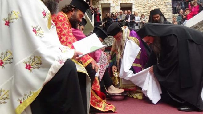 &Eta; &tau;&epsilon;&lambda;&epsilon;&tau;ή &tau;&omicron;&upsilon; &Nu;&iota;&pi;&tau;ή&rho;&omicron;&sigmaf; &sigma;&tau;&eta;&nu; &Iota;&epsilon;&rho;ά &Mu;&omicron;&nu;ή &Alpha;&gamma;ί&omicron;&upsilon; &Nu;&iota;&kappa;&omicron;&lambda;ά&omicron;&upsilon; &Beta;&alpha;&rho;&sigma;ώ&nu; (vd)
