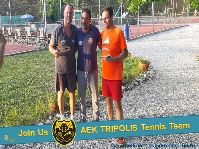 Νέα διπλή Διεθνή επιτυχία για τον αθλητή τένις της ΑΕΚ Τρίπολης Ζωγραφάκη Δαβίδ