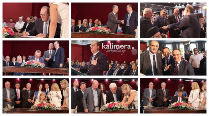 Καρέ - καρέ η ορκωμοσία Νίκα και Περιφερειακού Συμβουλίου στην Τρίπολη! (εικόνες)
