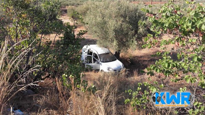 Κυνουρία - Τροχαίο ατύχημα στο ύψος της γέφυρας του Βρασιάτη (εικόνες)