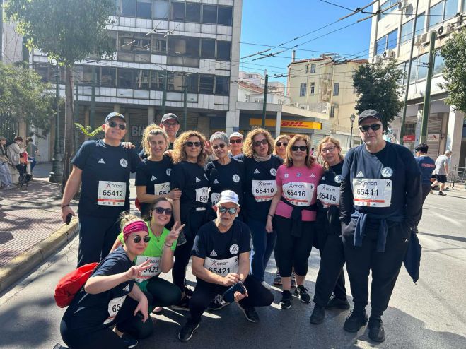 Η παρουσίαση της Παναρκαδικής Ομοσπονδίας Ελλάδος στον Ημιμαραθώνιο της Αθήνας