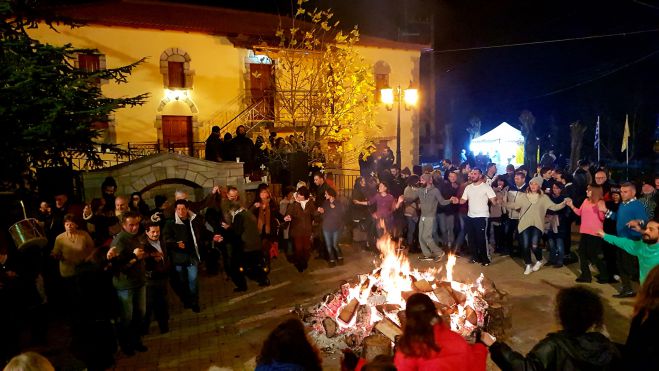 Η υποδοχή του χειμώνα στην Αλωνίσταινα ... μέσα από εικόνες και βίντεο!