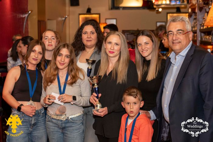 Αθλητικό πάθος και γιορτινό κλίμα στην τελετή λήξης του τουρνουά ΑΕΚ Tripolis Tennis League by Mod’s Hair & Zouzoulas (εικόνες)