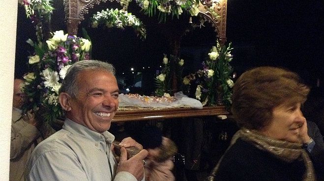 &Mu;&epsilon;&gamma;ά&lambda;&eta; &Pi;&alpha;&rho;&alpha;&sigma;&kappa;&epsilon;&upsilon;ή &sigma;&tau;&omicron;&nu; Ά&gamma;&iota;&omicron; &Nu;&iota;&kappa;ό&lambda;&alpha;&omicron; &Sigma;&kappa;&omicron;&pi;ή&sigmaf; (&epsilon;&iota;&kappa;ό&nu;&epsilon;&sigmaf;)