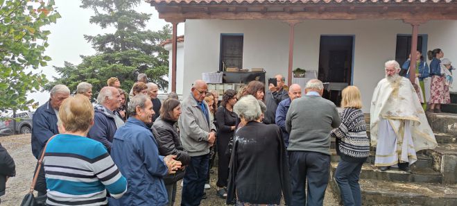 &Eta; &gamma;&iota;&omicron;&rho;&tau;ή &tau;&omicron;&upsilon; &Alpha;&gamma;ί&omicron;&upsilon; &Sigma;ώ&zeta;&omega;&nu;&tau;&omicron;&sigmaf; &sigma;&tau;&eta; &Sigma;ί&tau;&alpha;&iota;&nu;&alpha; (&epsilon;&iota;&kappa;ό&nu;&epsilon;&sigmaf;)