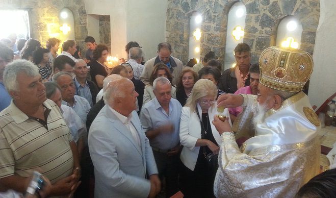 &Epsilon;&gamma;&kappa;&alpha;&iota;&nu;&iota;ά&sigma;&tau;&eta;&kappa;&epsilon; &tau;&omicron; &pi;&alpha;&rho;&epsilon;&kappa;&kappa;&lambda;ή&sigma;&iota; &tau;&omega;&nu; &Alpha;&gamma;ί&omega;&nu; &Theta;&epsilon;&omicron;&delta;ώ&rho;&omega;&nu; &sigma;&tau;&omicron; &chi;&omega;&rho;&iota;ό &Pi;ά&pi;&alpha;&rho;&iota; (&epsilon;&iota;&kappa;ό&nu;&epsilon;&sigmaf;)