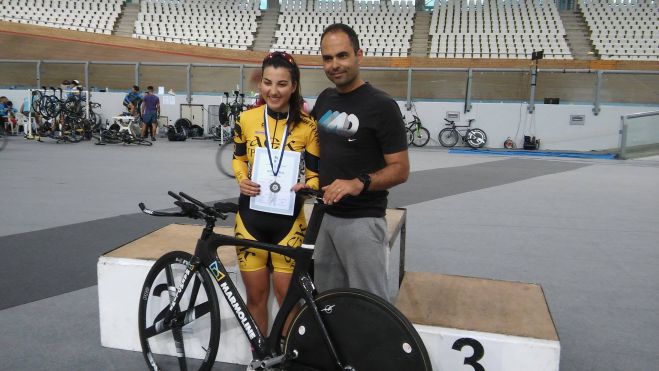 Ποδηλασία | Πρωταθλήτρια Ελλάδας η Ελευθερία Ρηγοπούλου της ΑΕΚ Τρίπολης!