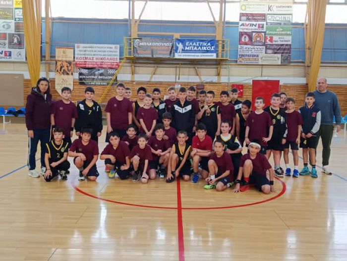 Οι αγώνες των ακαδημιών μπάσκετ του Πελασγού (εικόνες)