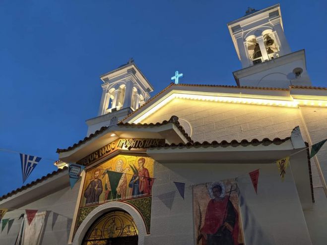 &Eta; &gamma;&iota;&omicron;&rho;&tau;ή &tau;&eta;&sigmaf; &Kappa;&alpha;&lambda;&lambda;&iota;&pi;ά&rho;&theta;&epsilon;&nu;&omicron;&upsilon; &Omicron;&sigma;&iota;&omicron;&mu;ά&rho;&tau;&upsilon;&rho;&omicron;&sigmaf;&nbsp;&Alpha;&gamma;ί&alpha;&sigmaf; &Kappa;&alpha;&lambda;&lambda;&iota;ό&pi;&eta;&sigmaf; &sigma;&tau;&omicron; &Nu;&alpha;ό &Pi;&rho;&omicron;&phi;ή&tau;&eta; &Eta;&lambda;ί&alpha;