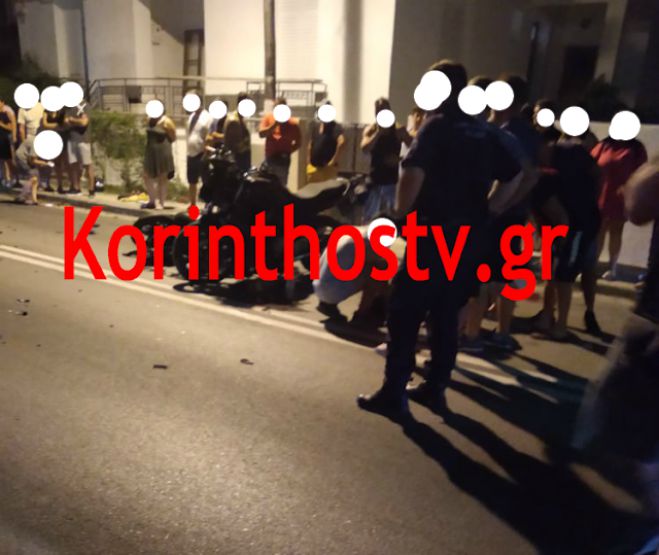 Σοβαρό τροχαίο στο Περιγιάλι Κορινθίας με τέσσερις τραυματίες – Συγκρούστηκαν δύο μηχανές
