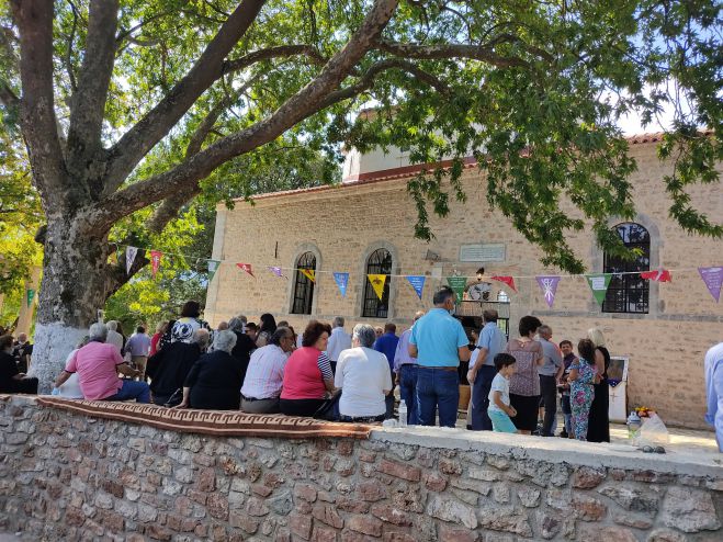 Η γιορτή του Αγίου Παντελεήμονα στο Μεθύδριο Γορτυνίας (εικόνες)