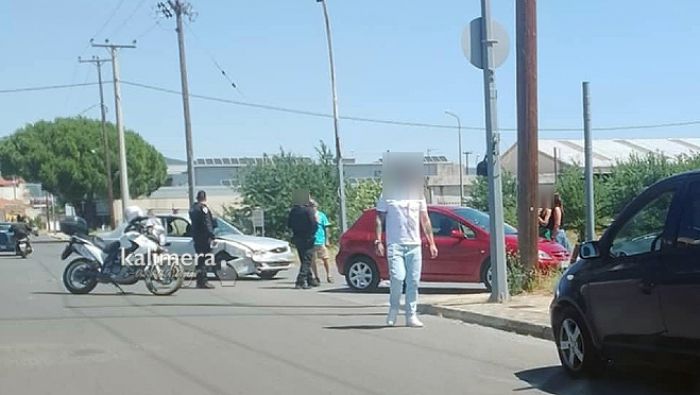 Τρίπολη | Τροχαίο ατύχημα το πρωί στην οδό "Σπάρτης" (εικόνες)