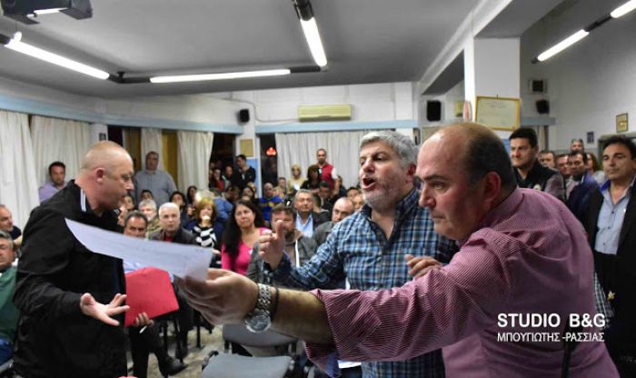 Μπάχαλο η Γενική Συνέλευση της ΕΠΣ Αργολίδας - Πρωτοφανής ένταση και διαπληκτισμοί (vd)