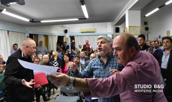 Μπάχαλο η Γενική Συνέλευση της ΕΠΣ Αργολίδας - Πρωτοφανής ένταση και διαπληκτισμοί (vd)