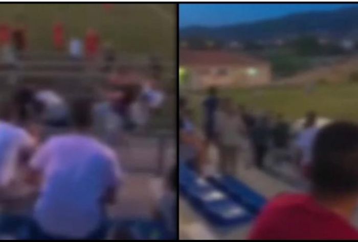 Άγριο ξύλο σε αγώνα τοπικού στην Πάτρα: Παίκτες και οπαδοί «πλάκωσαν» αντίπαλο ποδοσφαιριστή (vd)