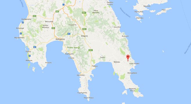 Σεισμός 4.7 Ρίχτερ τη νύχτα νότια της Κυνουρίας