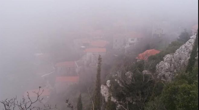 Χαμένη ... στην ομίχλη η Στεμνίτσα! (εικόνες)