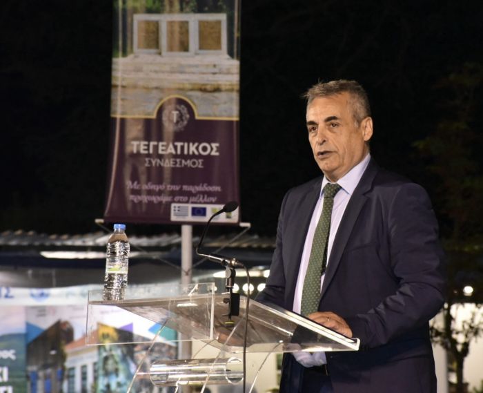 Κώστας Τζιούμης από την Έκθεση Τεγέας: «Εμείς κάνουμε την δουλειά μας και ενισχύουμε τις υποδομές του τόπου μας»