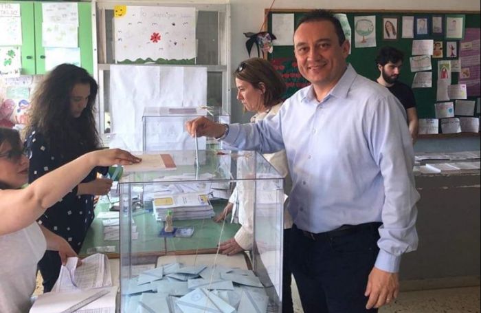 Ψήφισε ο Κώστας Βλάσης | "Αύριο θα ξημερώσει μια νέα φωτεινή ημέρα για την Πατρίδα μας"