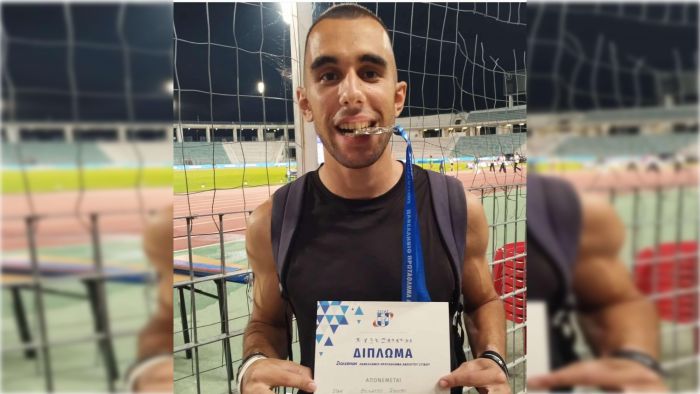 Συγχαρητήριο μήνυμα του Στάθη Κούλη στον αθλητή στίβου Θοδωρή Σκούρο για το αργυρό μετάλλιο στο Πανελλήνιο Πρωτάθλημα Στίβου