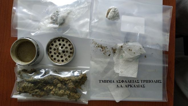 Σύλληψη για κάνναβη στην Τρίπολη