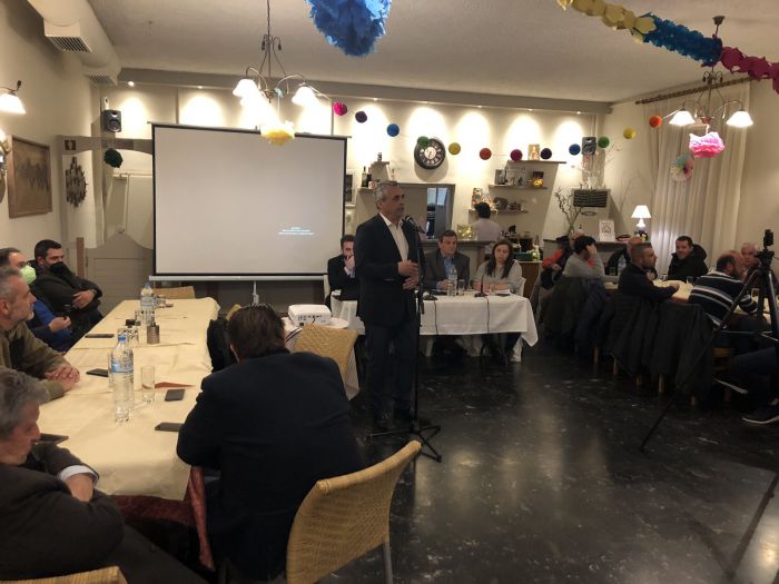 Τζιούμης: "Προσβλητικοί οι χαρακτηρισμοί του κ. Σμυρνιώτη απέναντι σε προέδρους κοινοτήτων και δεκάδες αγρότες που ήταν στην ημερίδα στο Στενό"