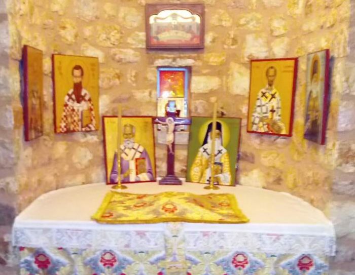 &Eta; &gamma;&iota;&omicron;&rho;&tau;ή &tau;&eta;&sigmaf; &Alpha;&gamma;ί&alpha;&sigmaf; &Mu;&alpha;&rho;ί&nu;&alpha;&sigmaf; &sigma;&tau;&omicron; &Epsilon;&lambda;&alpha;&iota;&omicron;&chi;ώ&rho;&iota;