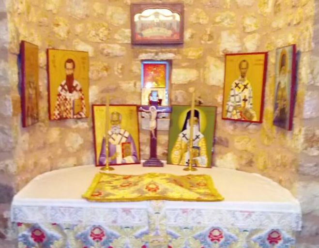 &Eta; &gamma;&iota;&omicron;&rho;&tau;ή &tau;&eta;&sigmaf; &Alpha;&gamma;ί&alpha;&sigmaf; &Mu;&alpha;&rho;ί&nu;&alpha;&sigmaf; &sigma;&tau;&omicron; &Epsilon;&lambda;&alpha;&iota;&omicron;&chi;ώ&rho;&iota;