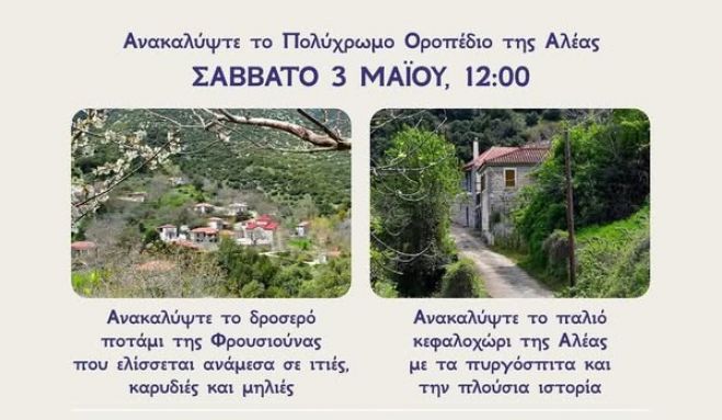 Ανακαλύψτε το Πολύχρωμο Οροπέδιο της Αλέας!