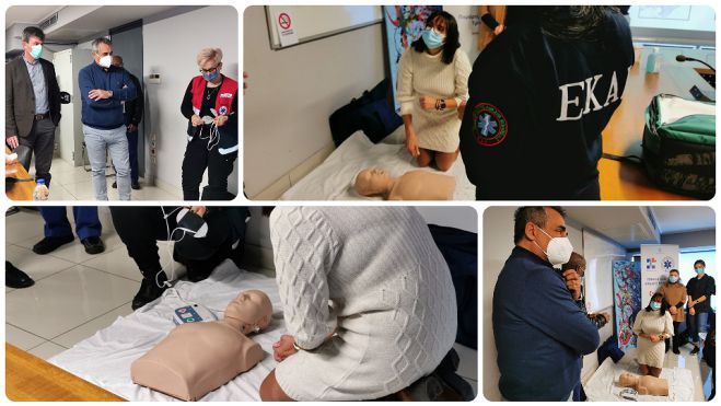 Σε παρουσίαση της χρήσης απινιδωτή στις ομάδες Μπάσκετ της Τρίπολης θα προχωρήσει ο Δήμαρχος