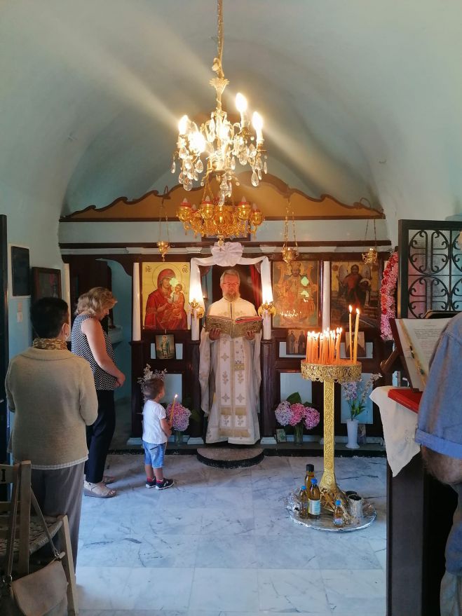 &Tau;&eta;&sigmaf; &Alpha;&gamma;ί&alpha;&sigmaf; &Mu;&alpha;&rho;ί&nu;&alpha;&sigmaf; &sigma;&tau;&alpha; Ά&nu;&omega; &Delta;&omicron;&lambda;&iota;&alpha;&nu;ά (&epsilon;&iota;&kappa;ό&nu;&epsilon;&sigmaf;)