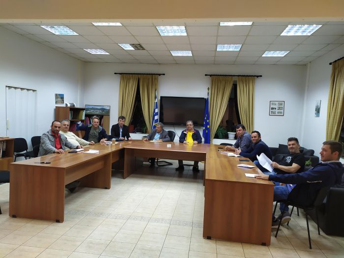 Συνάντηση Αντιδημάρχων Τρίπολης με Προέδρους της Δημοτικής Ενότητας Σκιρίτιδας