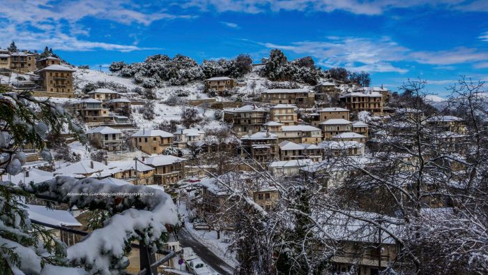 Πιο όμορφο από ποτέ το χιονισμένο Βαλτεσινίκο!