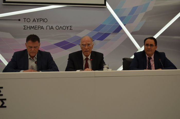 Ευρωεκλογές 2019 | Η διακαναλική συνέντευξη της Ένωσης Κεντρώων του Βασίλη Λεβέντη (vd)