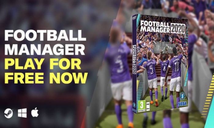 Δωρεάν μέχρι τις 25 Μαρτίου το «Football Manager 2020»